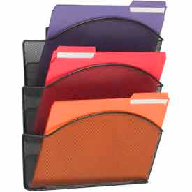 Onyx™ Triple Letter-Size Rack (Qty.6) - Black 5652BL