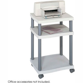 Safco® Products 1860GR Wave Desk Side Printer Stand 1860GR