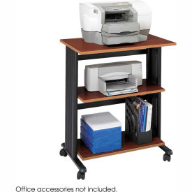 Safco® Products 1881CY Muv™ Three Level Adjustable Printer Stand - Cherry 1881CY