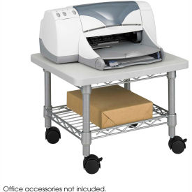 Safco® Products 5206GR Under-Desk Printer/Fax Stand - Gray 5206GR