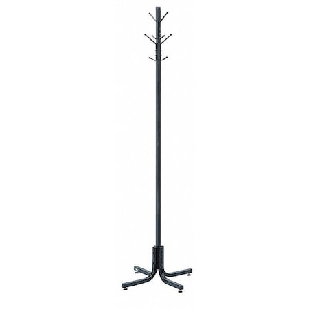 Coat Rack, Steel, Black, 70
