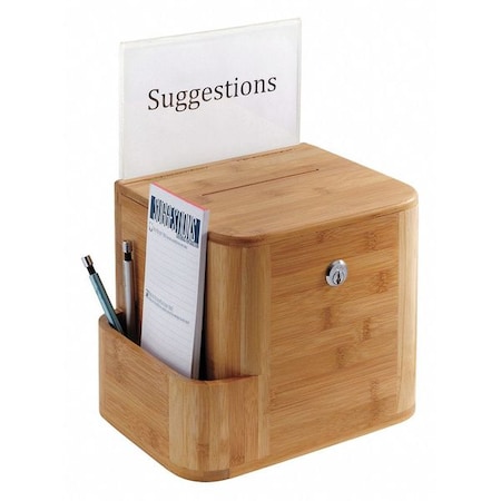 Suggestion Box, Brwn, 14 in H, 10 in W MPN:4237NA