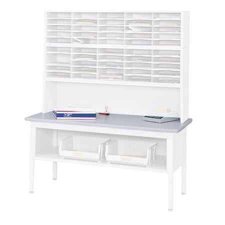 Sorting Table Top, 60 in W, White MPN:7750GR