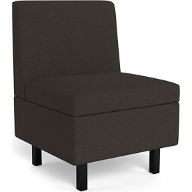 Safco® Movvi Single Seat No Arm Dorset Platinum MISSANDT15