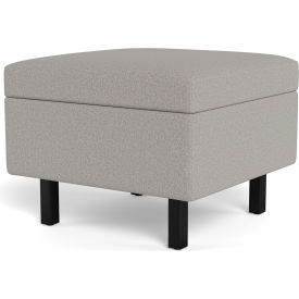 Safco® Movvi Single Seat No Back Dorset Platinum MISSBNDT15