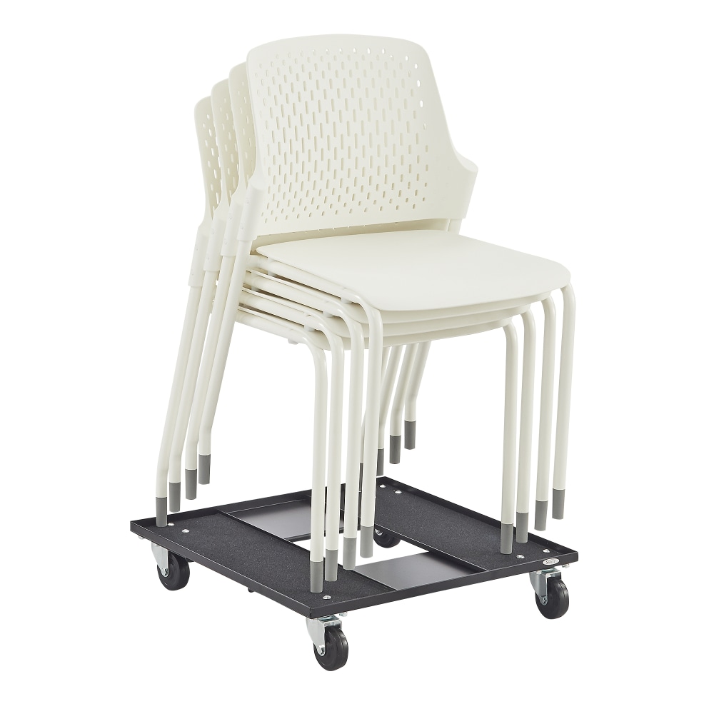 Safco Next Stacking Chairs, White, Set Of 4 Chairs MPN:4287WH