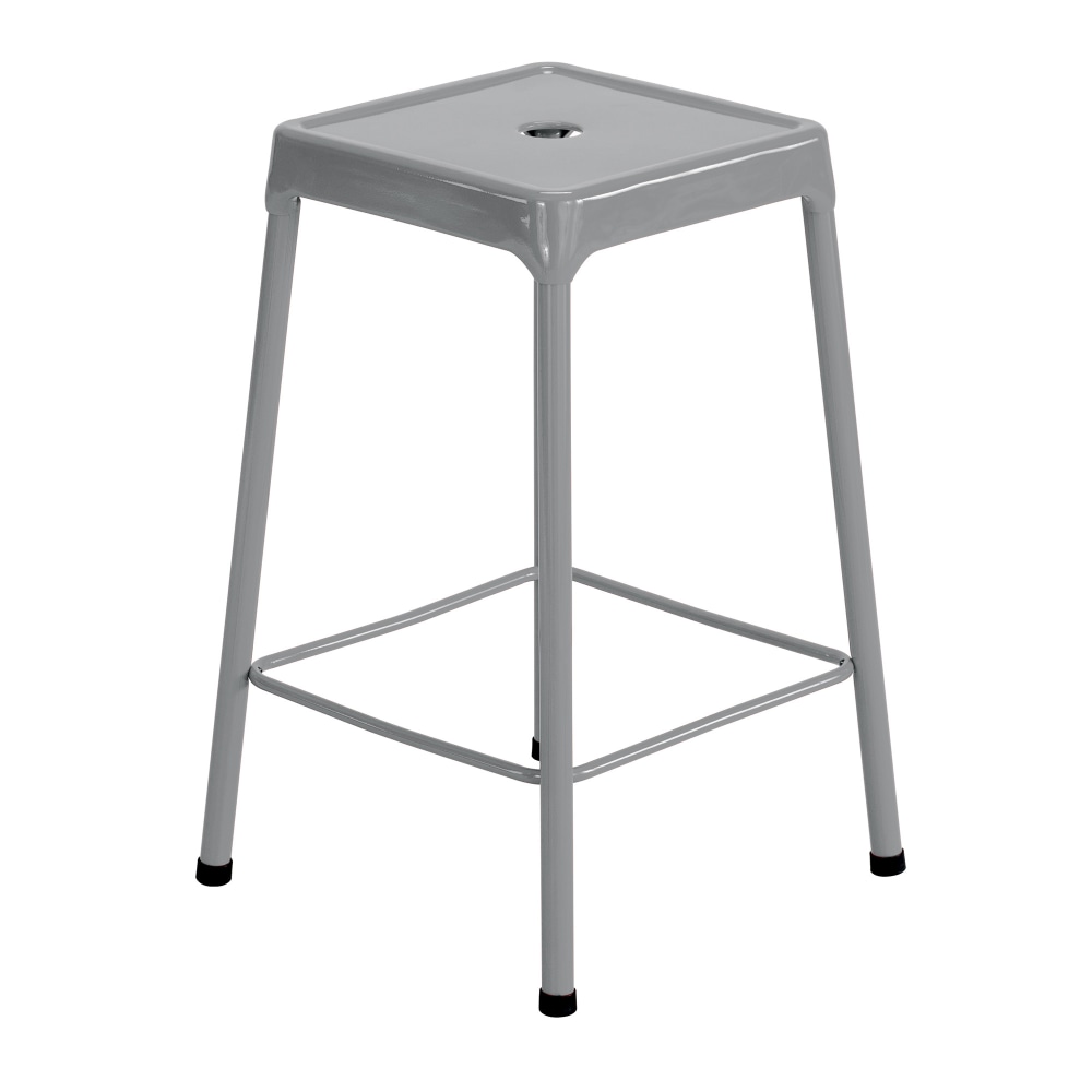 Safco Steel Counter Stool, Silver MPN:6605SL