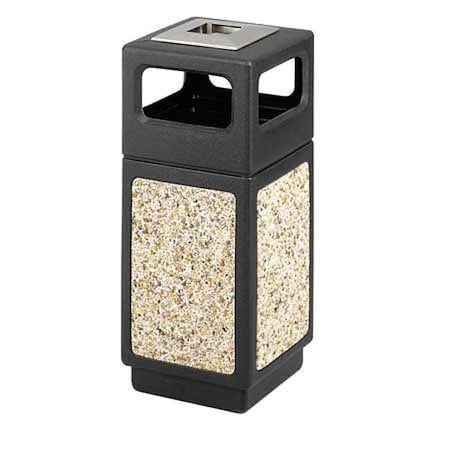 Ash/Trash Can, 15 gal., Black MPN:9470NC