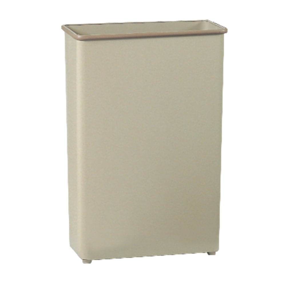 Safco Rectangular Wastebasket, 22 Gallons, Sand MPN:9618SA