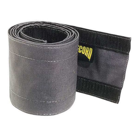 Cable Protector, 6 ft L, 4 in W, 1 Channel, Nylon, Gray MPN:PLS875-GY