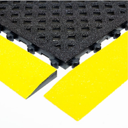 Recycled PVC, Silicon Carbide Drainage Grit Mat 44 inch L MPN:AG2BZ3