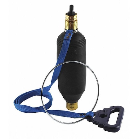 Test Plug, Rubber, Pneumatic, 4