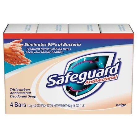 Safeguard Antibacterialbath Soap 4OZ Bar MPN:037000088332