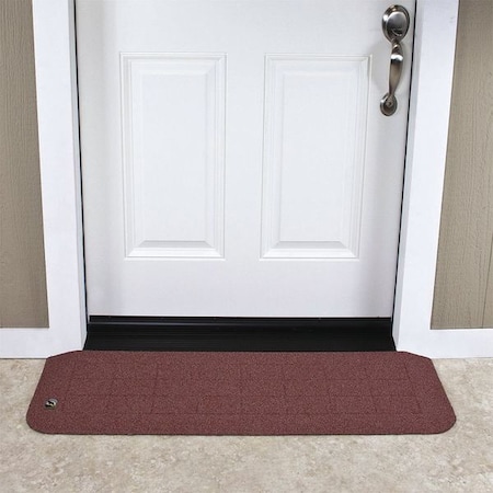 ADA Ramp, 1-1/8In.H, 12-1/4In.L, 42In.W, Red MPN:BHR1110RB