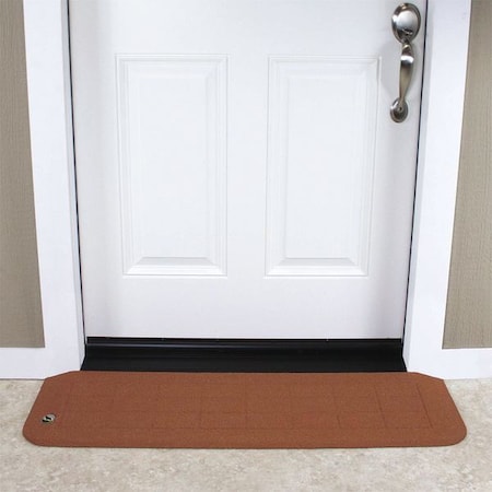 ADA Ramp, 1-1/8In.H, 12-1/4In.L, 42In.W, Brn MPN:BHR1110TC