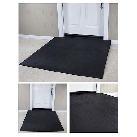 ADA Ramp, 4-3/4In.H, 59-1/2In.L, 48In.W, Blk MPN:SRR2475