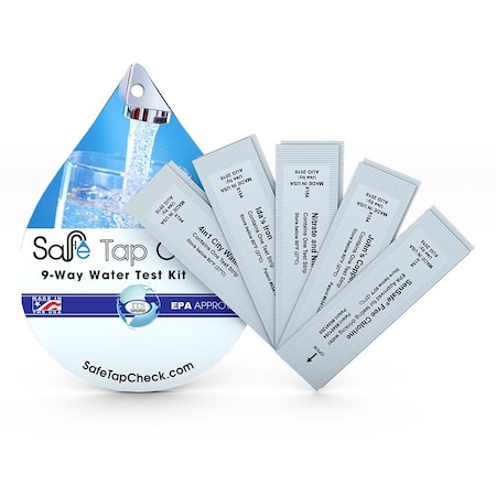 Safe Tap Check 9-way Water Test Ki, pk 12 MPN:487942