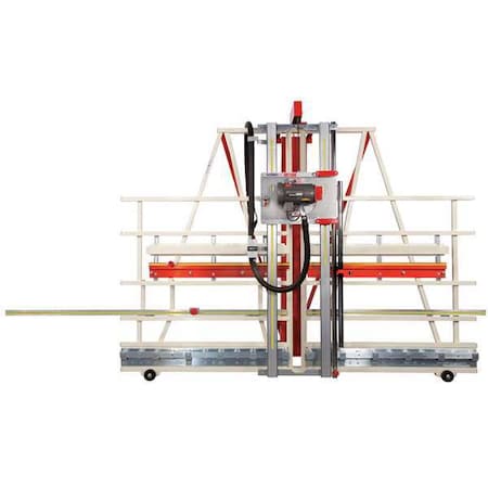 Panel Saw, 8 In., 3450 rpm, Cut H 64 In. MPN:7400