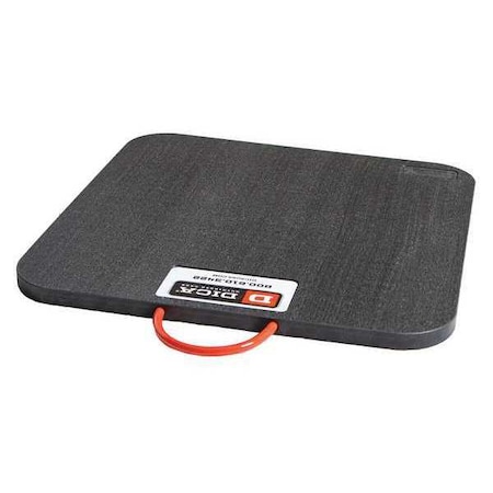 Crane Pad, UHMW, HDPE, 24 in L, 1 in Thick MPN:PAD24241