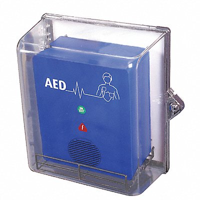 Defibrillator Storage Cabinet Poly Clear MPN:7531AED