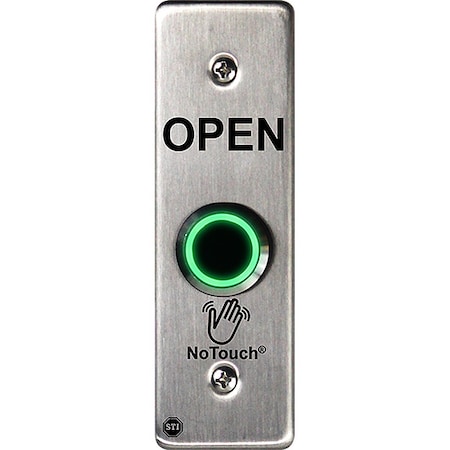 Touchfree Slim OPEN Button MPN:NT-SS002-EN