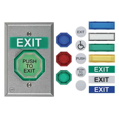 Universal Button, Pneumatic, 2 In. MPN:UB-2PN