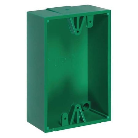Back Box, Polycarbonate, Green MPN:KIT-71100A-G