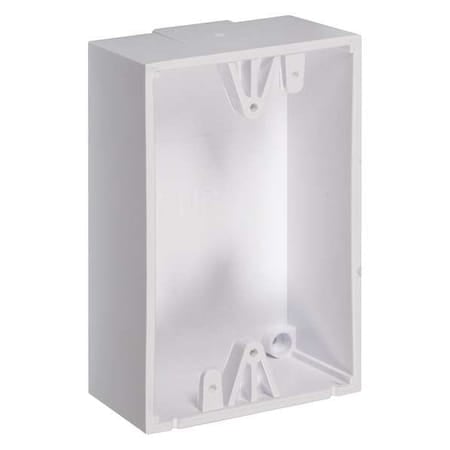 Back Box, Polycarbonate, White MPN:KIT-71100A-W