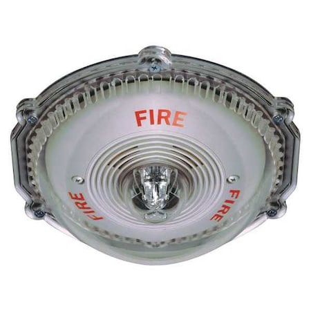 Universal Stopper Cover, Polycarbonate, Flush Mount, 7 3/8 in W x 7 3/8 in H x 2 7/8 in D, Clear MPN:STI-1215