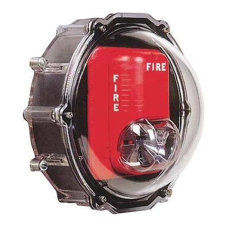 Universal Stopper Cover, Polycarbonate, Surface Mount, 7 3/4 in W x 7 3/4 in H x 4 1/4 in D, Clear MPN:STI-1229