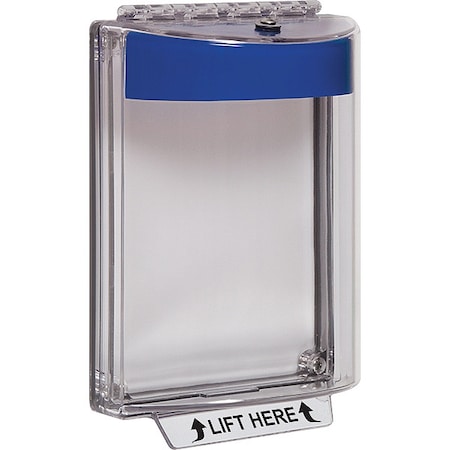 Universal Stopper Cover, Polycarbonate, Flush Mount, 5 1/2 in W x 8 1/8 in H x 2 5/8 in D MPN:STI-13010NB