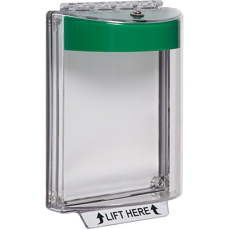 Universal Stopper Cover, Polycarbonate, Flush Mount, 5 1/2 in W x 8 1/8 in H x 2 5/8 in D MPN:STI-13010NG