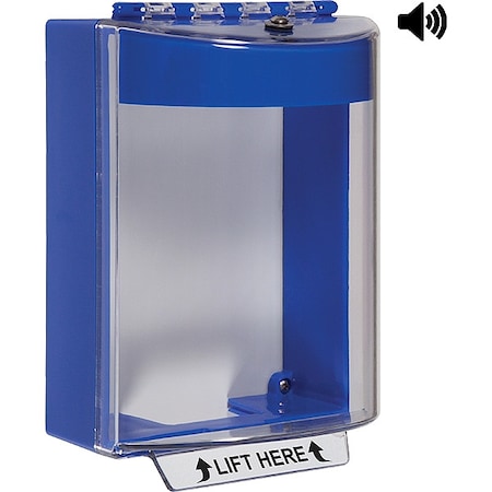 Universal Stopper Cover, Polycarbonate, Surface Mount, 5 1/2 in W x 8 1/8 in H x 4 in D MPN:STI-13220NB