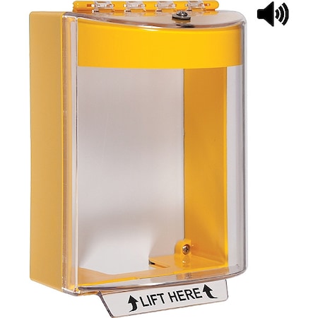Universal Stopper Cover, Polycarbonate, Surface Mount, 5 1/2 in W x 8 1/8 in H x 4 in D MPN:STI-13220NY