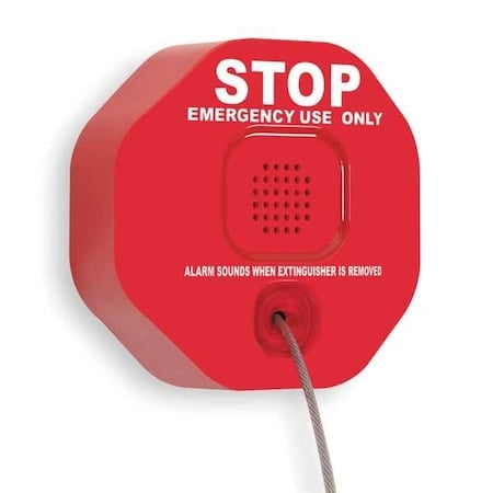 Fire Extinguisher Alarm, 9V, Battery, Sound MPN:STI-6200