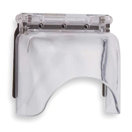 Keypad Cover, Polycarbonate, Surface Mount, 3 5/8 in W x 3 1/4 in H x 2 in D, Clear MPN:STI-6516