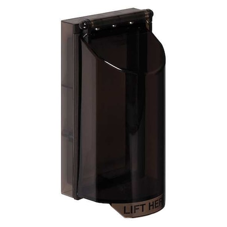 Bio Protector Identification Reader Cover, Polycarbonate, Flush Mount, 8 3/8 in W x 3 1/4 in H x MPN:STI-6520-S