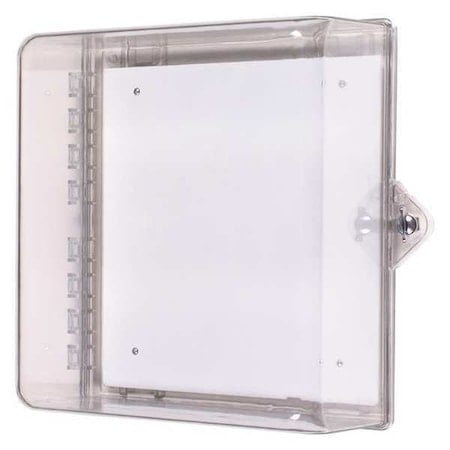 Protective Cabinet, Polycarbonate, Surface Mount, 12 1/4 in W x 14 1/4 in H x 6 1/2 in D, Clear MPN:STI-7531G