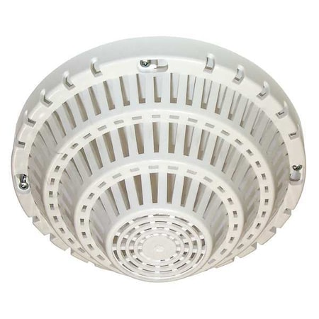 Smoke Detector Damage Stopper Cover, Polycarbonate, Surface Mount, 3 in D, White MPN:STI-8100-W