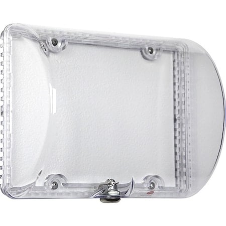 Thermostat Protector, Polycarbonate, Flush Mount, 8 1/2 in W x 5 3/8 in H x 3 5/8 in D, Clear MPN:STI-9110