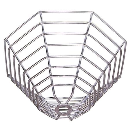Smoke Detector Guard, Stainless Steel, Flush Mount, 8 1/4 in W x 8 1/4 in H x 4 5/8 in D, Silver MPN:STI-9609-SS