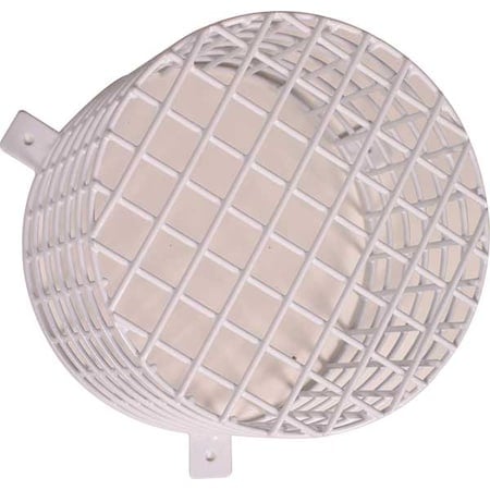 Audible and Strobe Guard, Steel, Surface Mount, 7 7/8 in W x 7 7/8 in H x 6 in D, White MPN:STI-9614