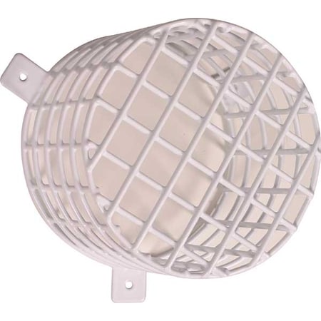 Audible and Strobe Guard, Steel, Surface Mount, 5 7/8 in W x 5 7/8 in H x 5 in D, White MPN:STI-9617