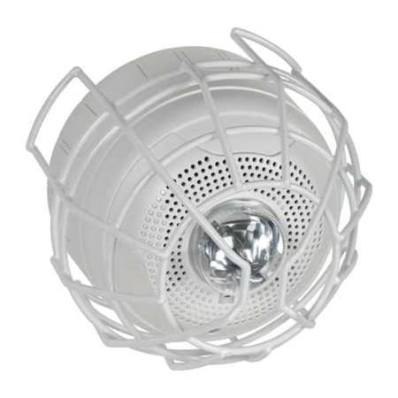 Wire Cage, Steel, Surface Mount, 8 1/2 in W x 8 1/2 in H x 6 1/4 in D, White MPN:STI-9714