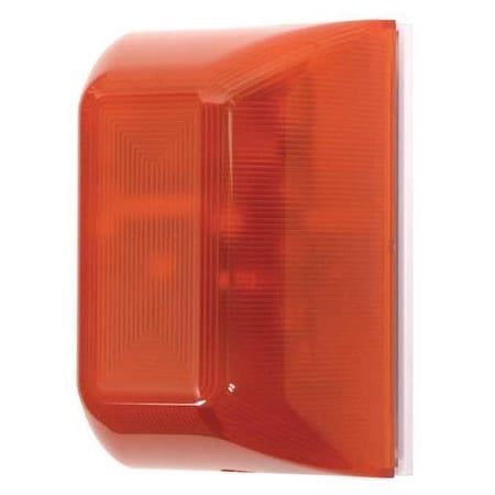 Alarm Mini Controller, Siren, Continuous, 9V DC, 100 dB, Polycarbonate, Amber, Wall Mount MPN:STI-SA5000-A