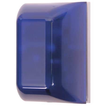 Alarm Mini Controller, Siren, Continuous, 9V DC, 100 dB, Polycarbonate, Blue, Wall Mount MPN:STI-SA5000-B