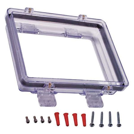 C Style Backbox Kit, Polycarbonate, Clear MPN:SUB-06297C