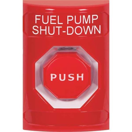 Fuel Pump Shutdown Push Button, Red Color MPN:SS2002PS-EN