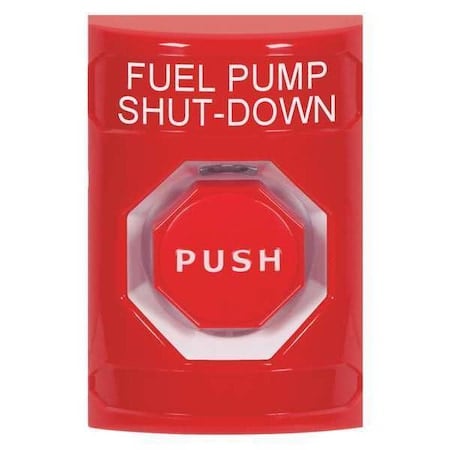 Fuel Pump Shutdown Push Button, Red Color MPN:SS2005PS-EN