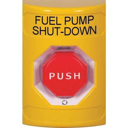 Fuel Pump Shutdown Push Button, 2-7/8